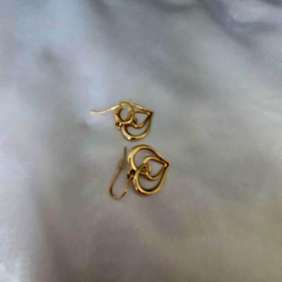 10K earrings - Picture 2 of 2